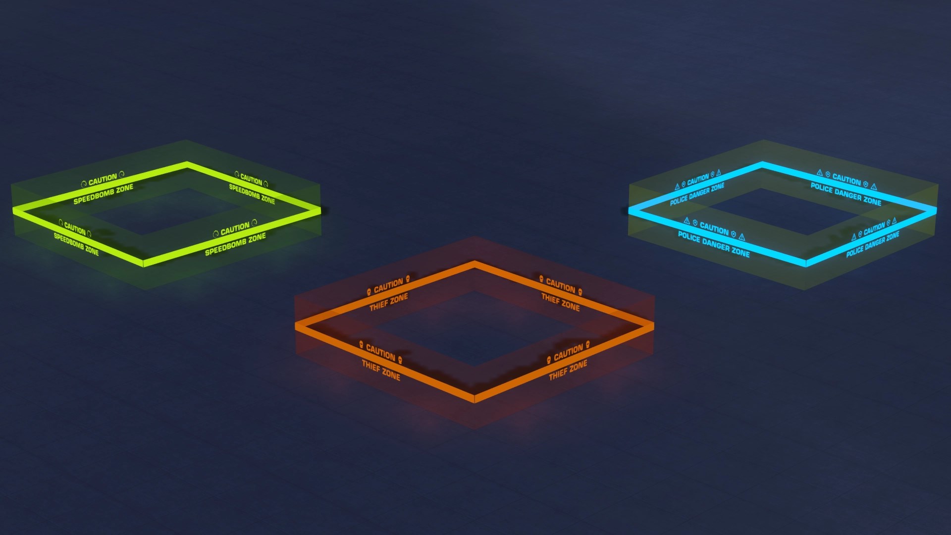New zones from update 1.4